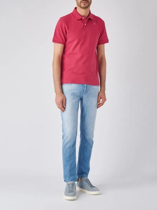 Amedee Stretch Pique Polo Shirt