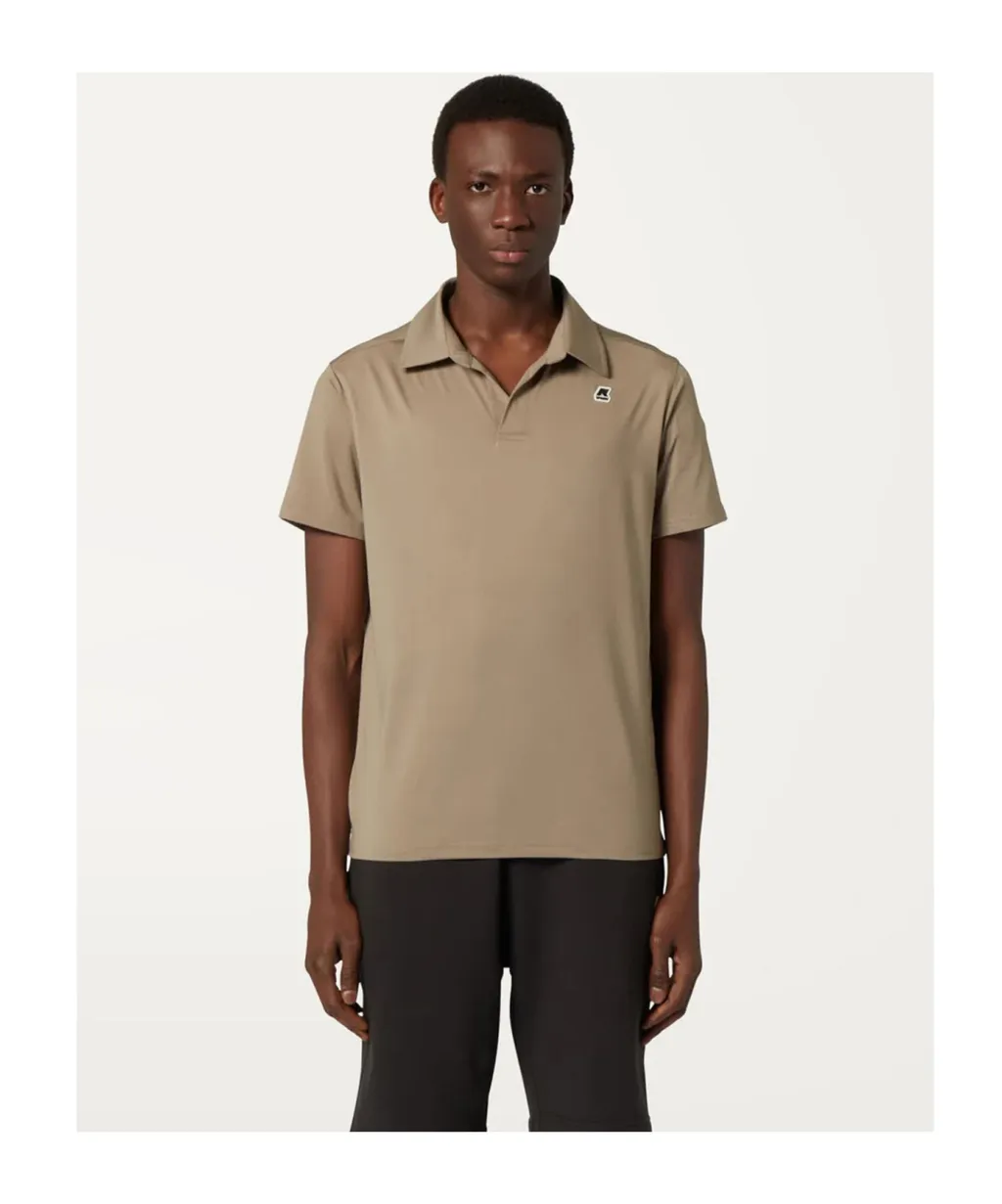 Lapel Short Sleeve Polo Shirt