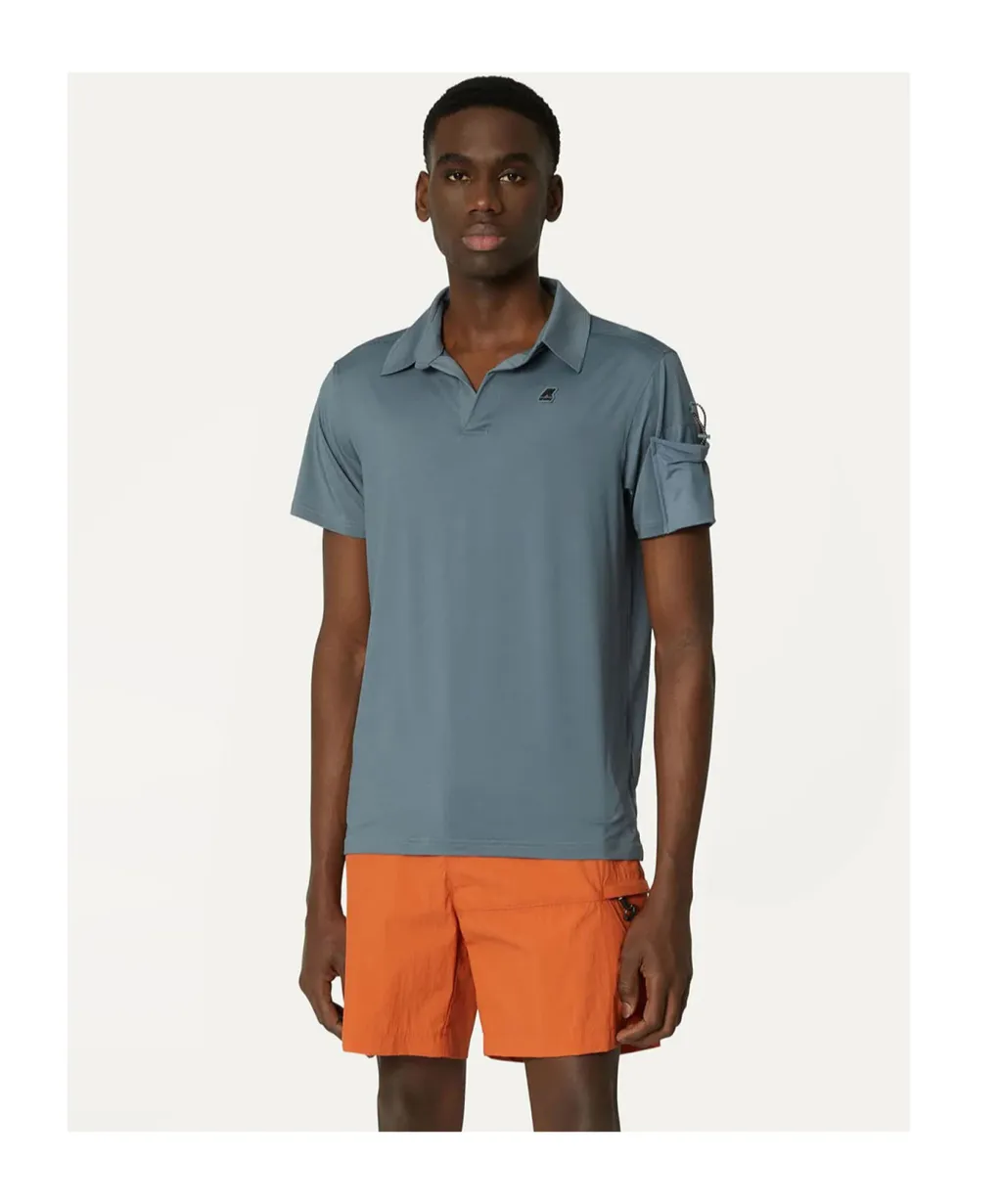 Lapel Short Sleeve Polo Shirt