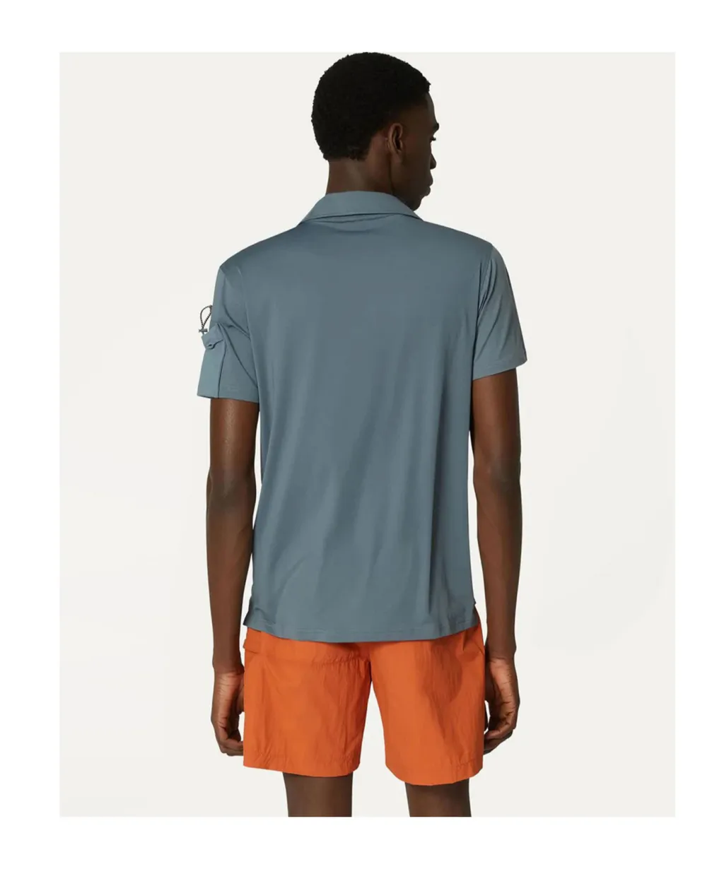 Lapel Short Sleeve Polo Shirt