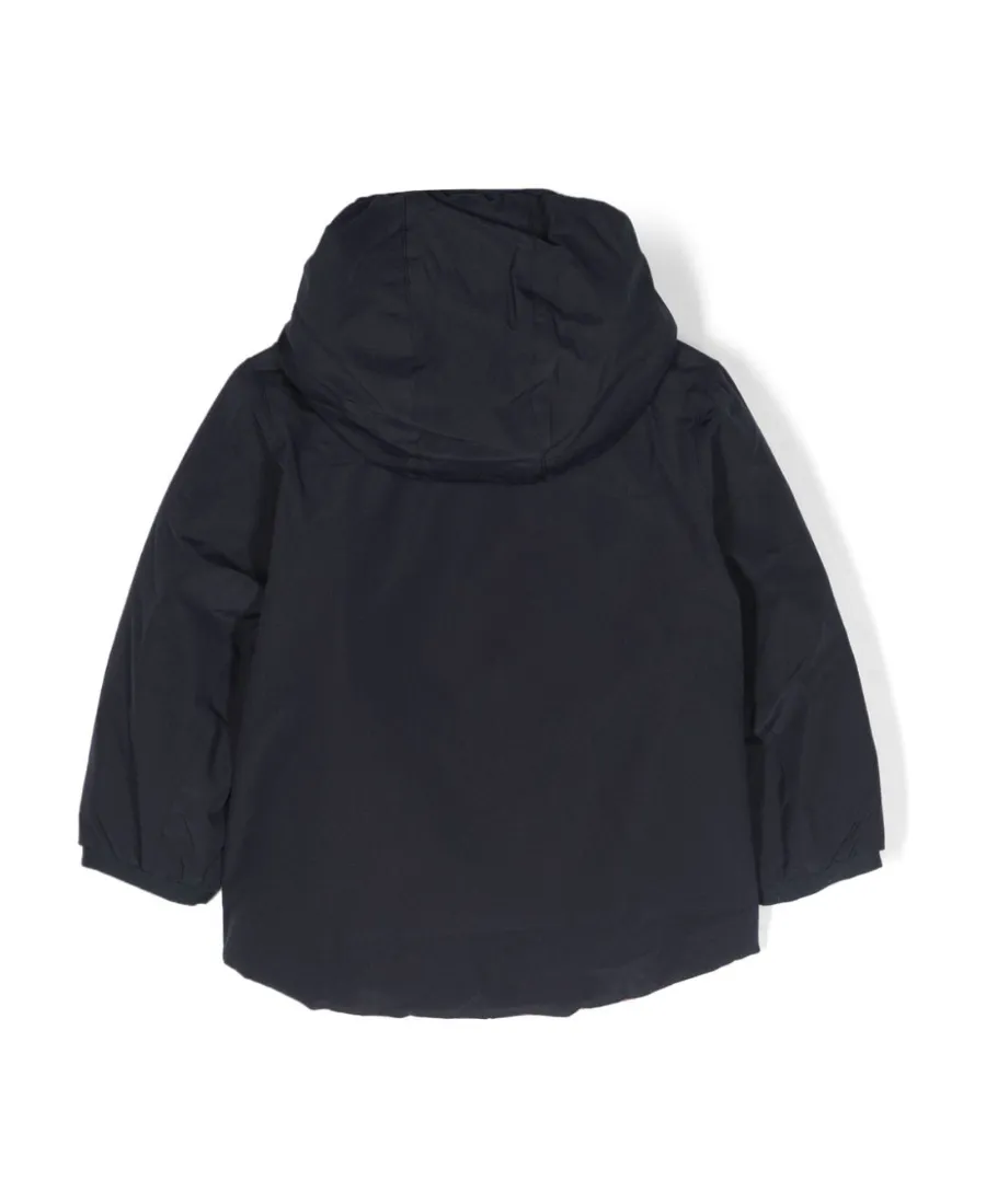 Long-Sleeved Hooded Jacket