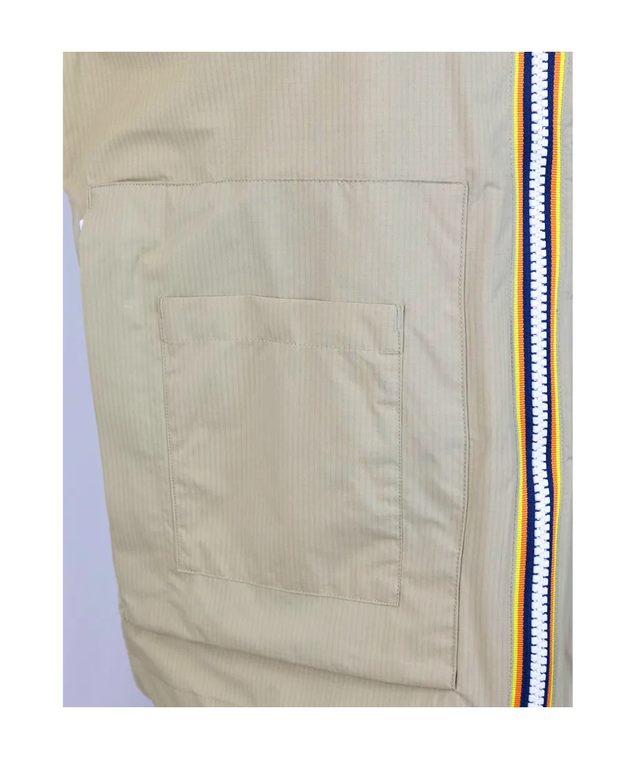 V-Neck Zip-Up Gilet