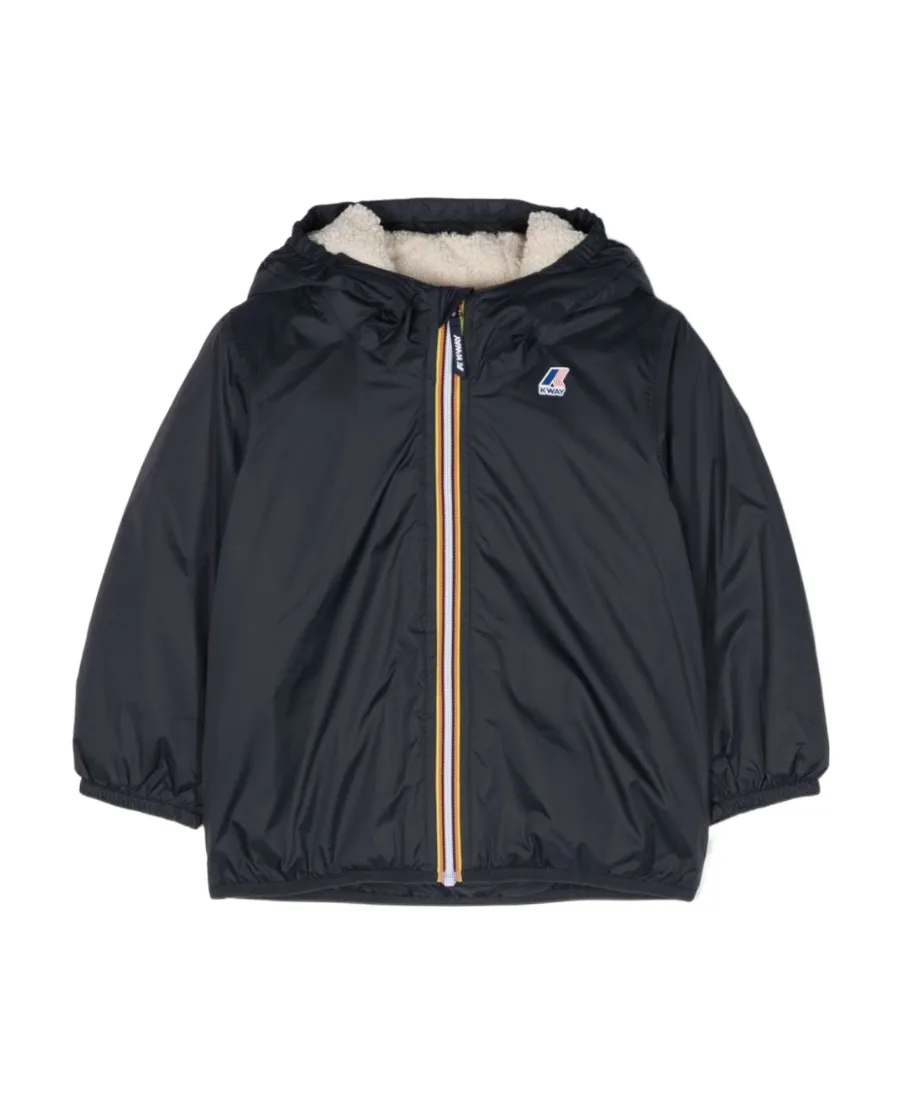Long-Sleeved Hooded Jacket