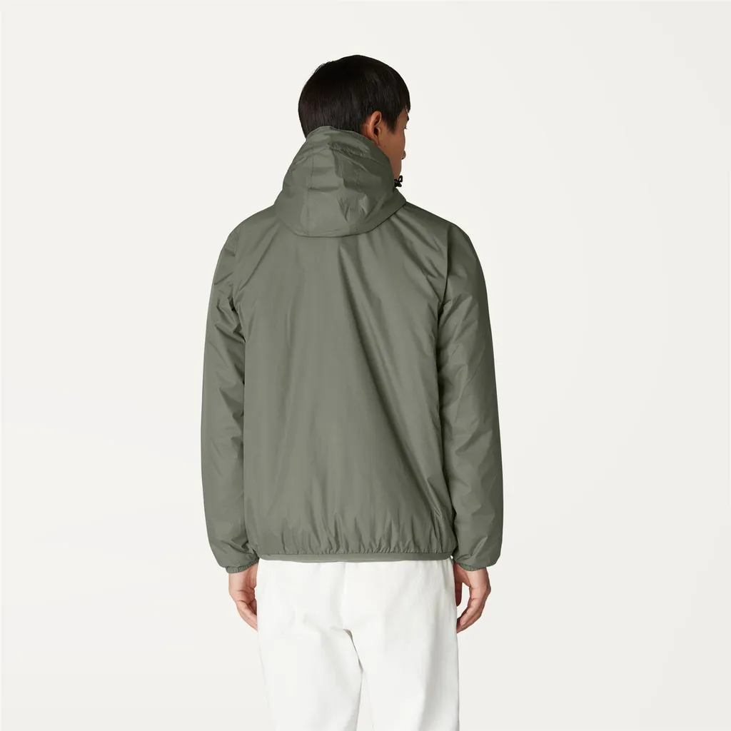 Logo Printed Hooded Zipped Jacket
