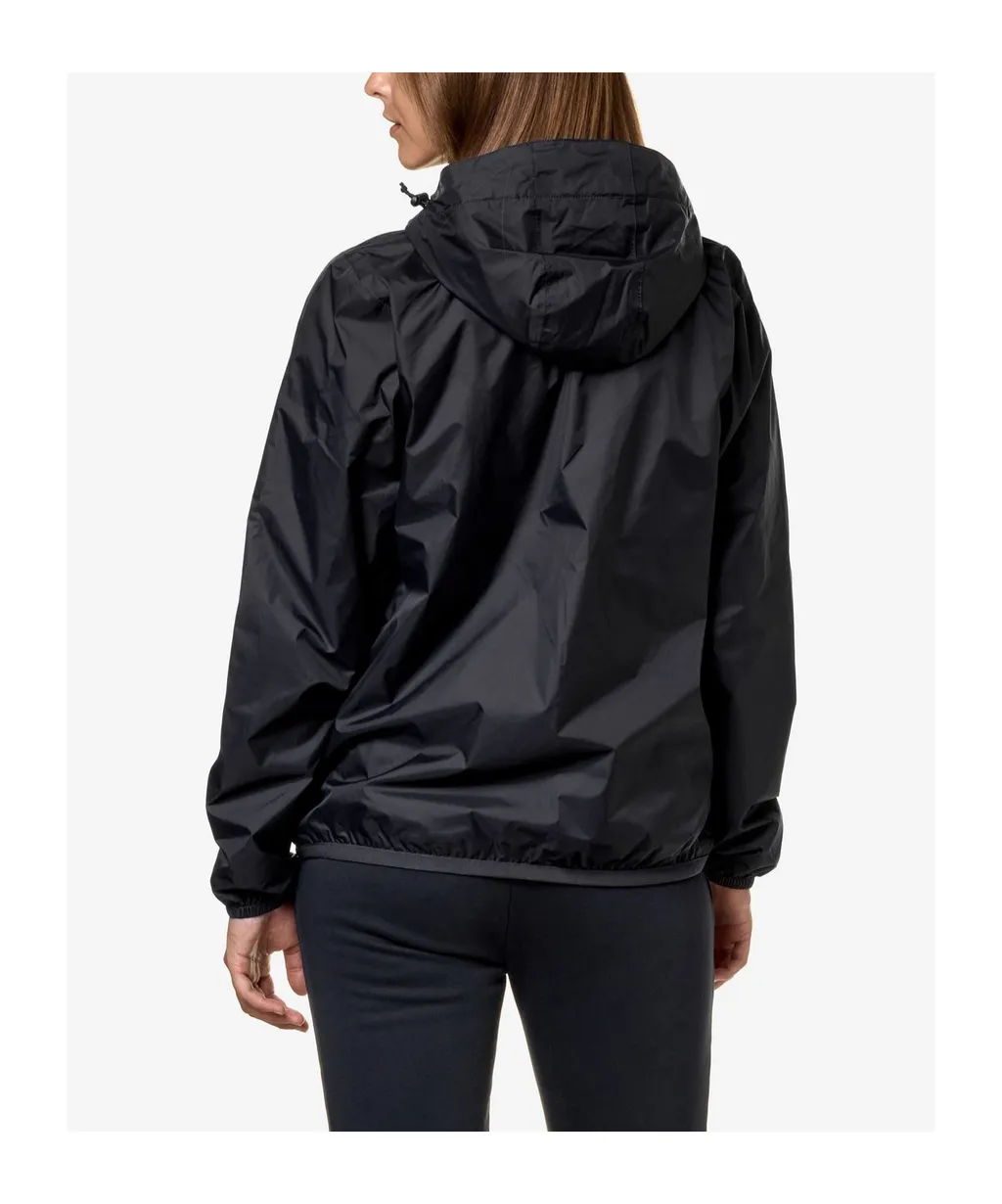 Logo Printed Hooded Zipped Jacket