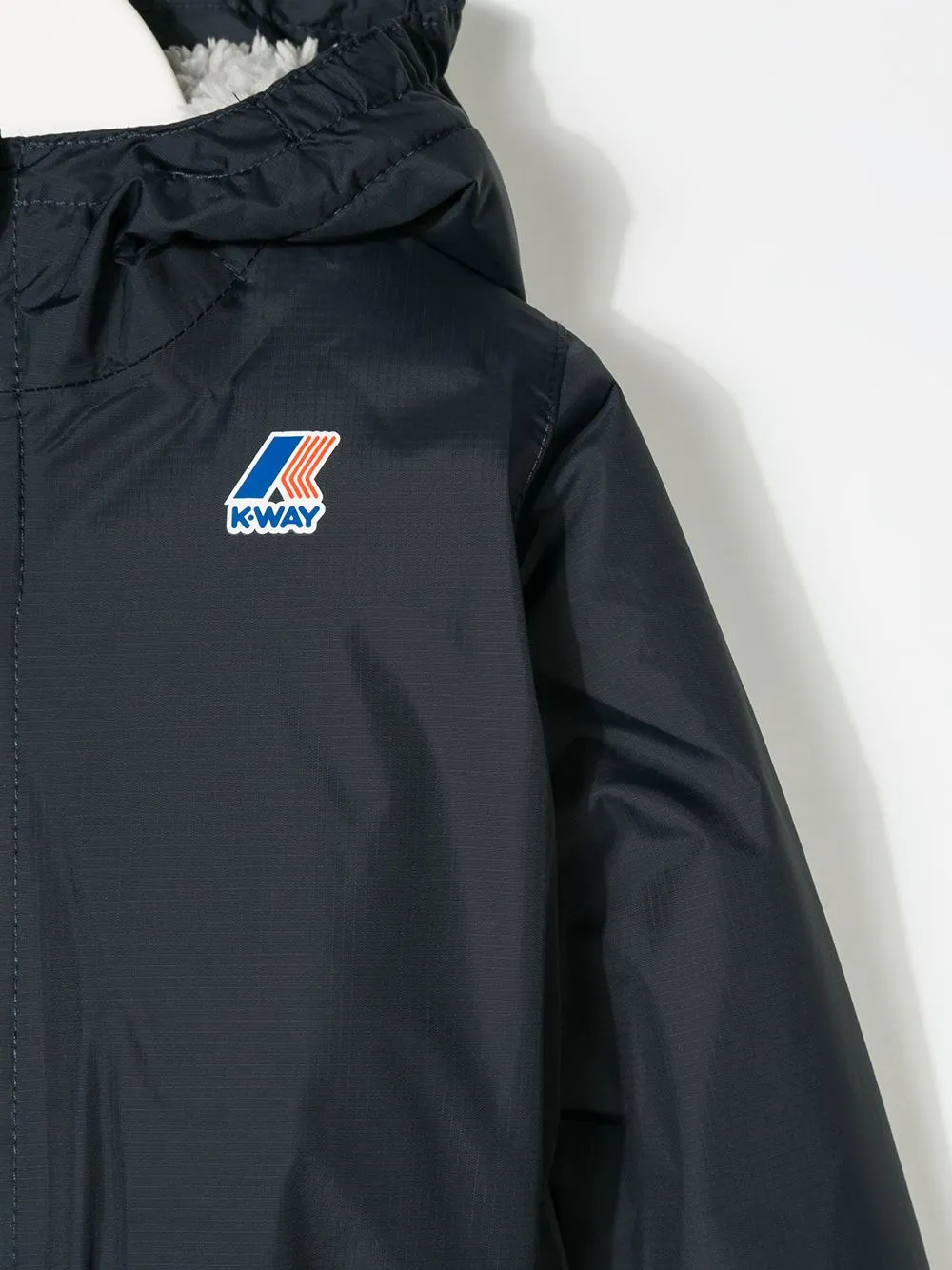 Logo Hooded Rain Jacket