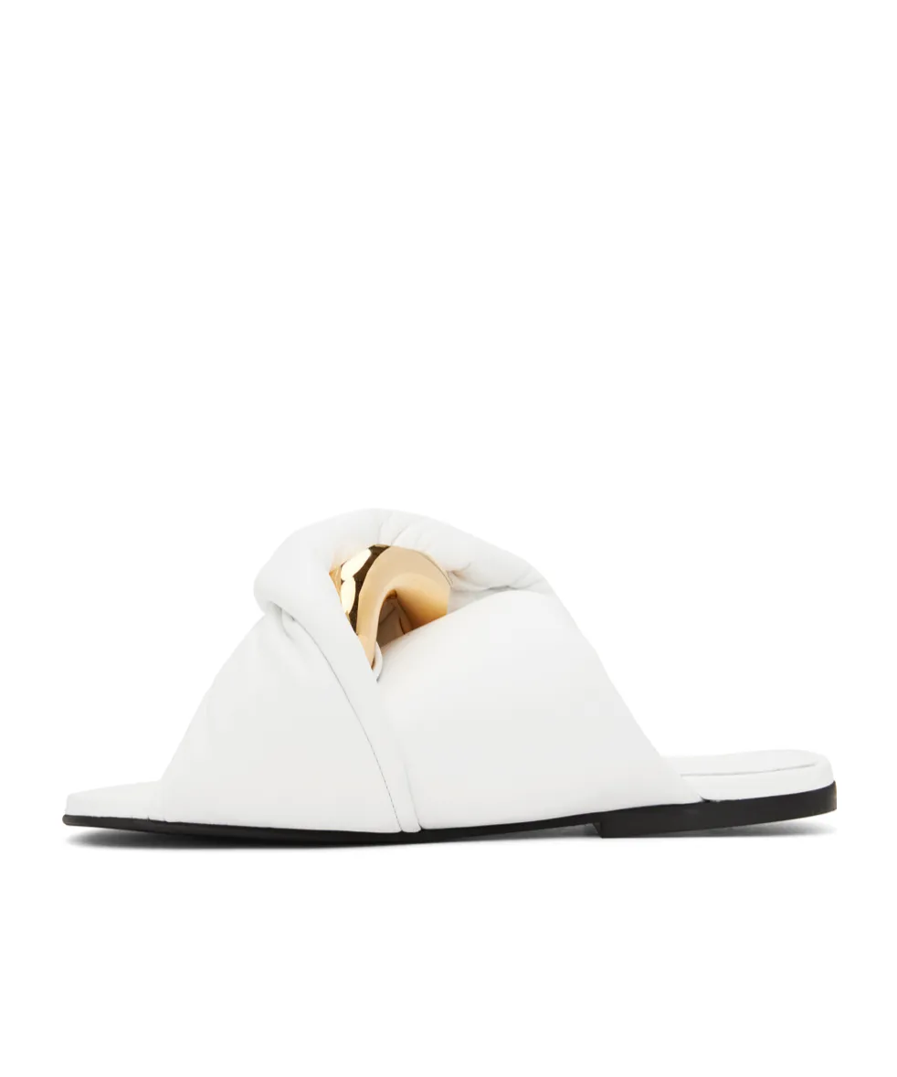 Chain Twist Flip Flops