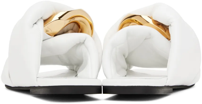 Chain Twist Flip Flops