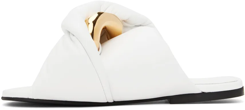 Chain Twist Flip Flops