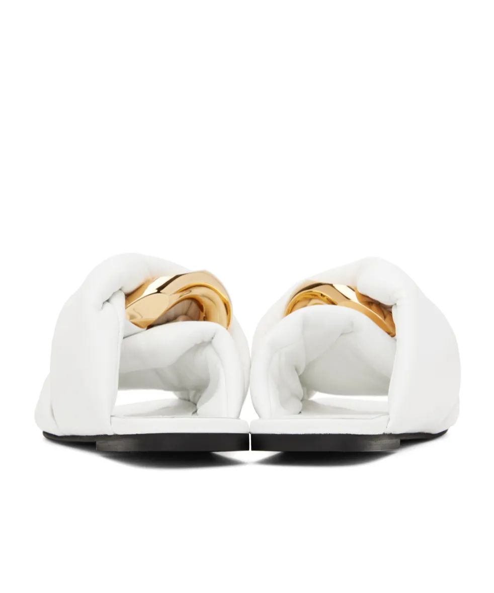 Chain Twist Flip Flops