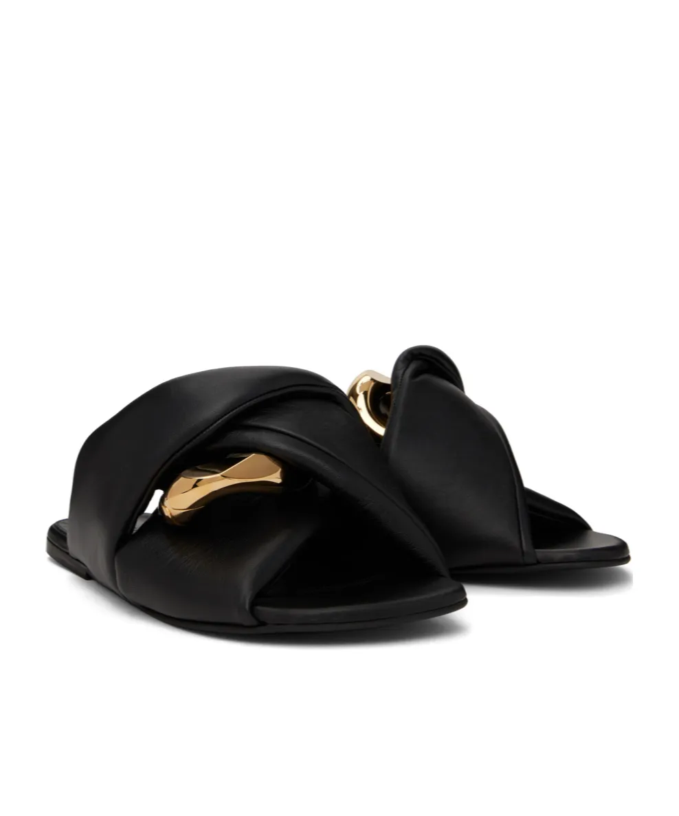 Chain Twist Flip Flops