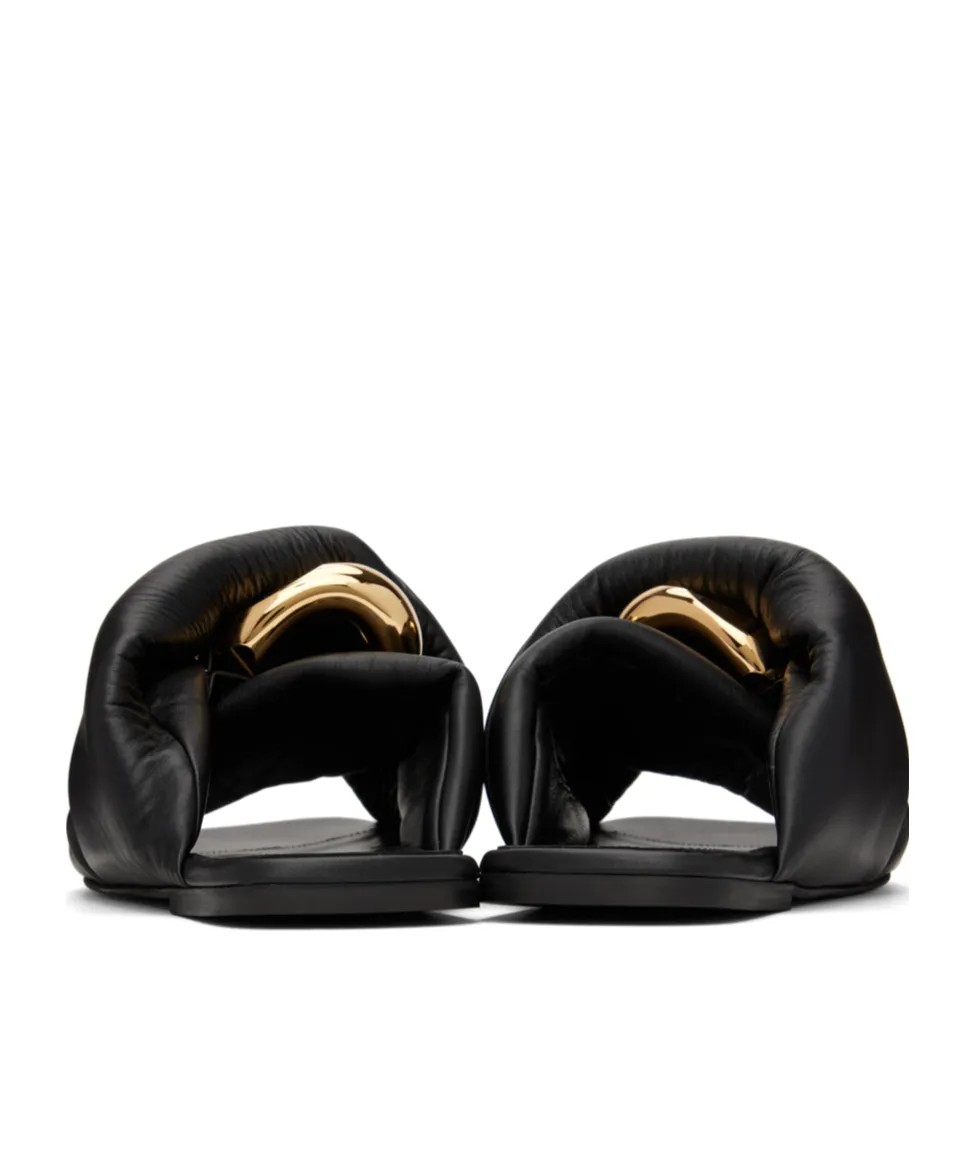 Chain Twist Flip Flops