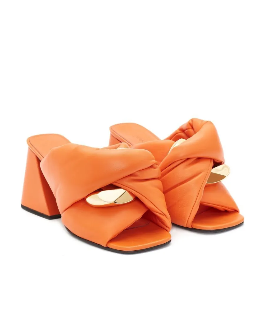 Logo High-Heeled Sandals