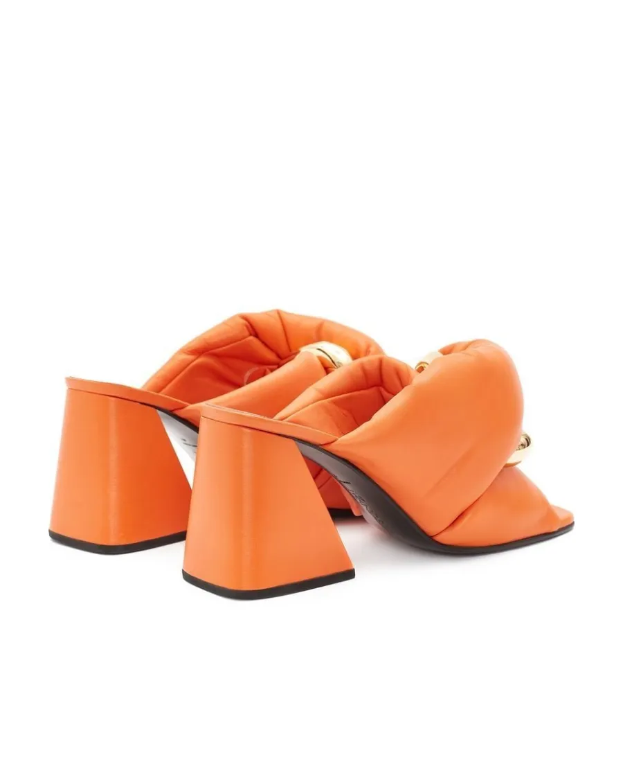 Logo High-Heeled Sandals