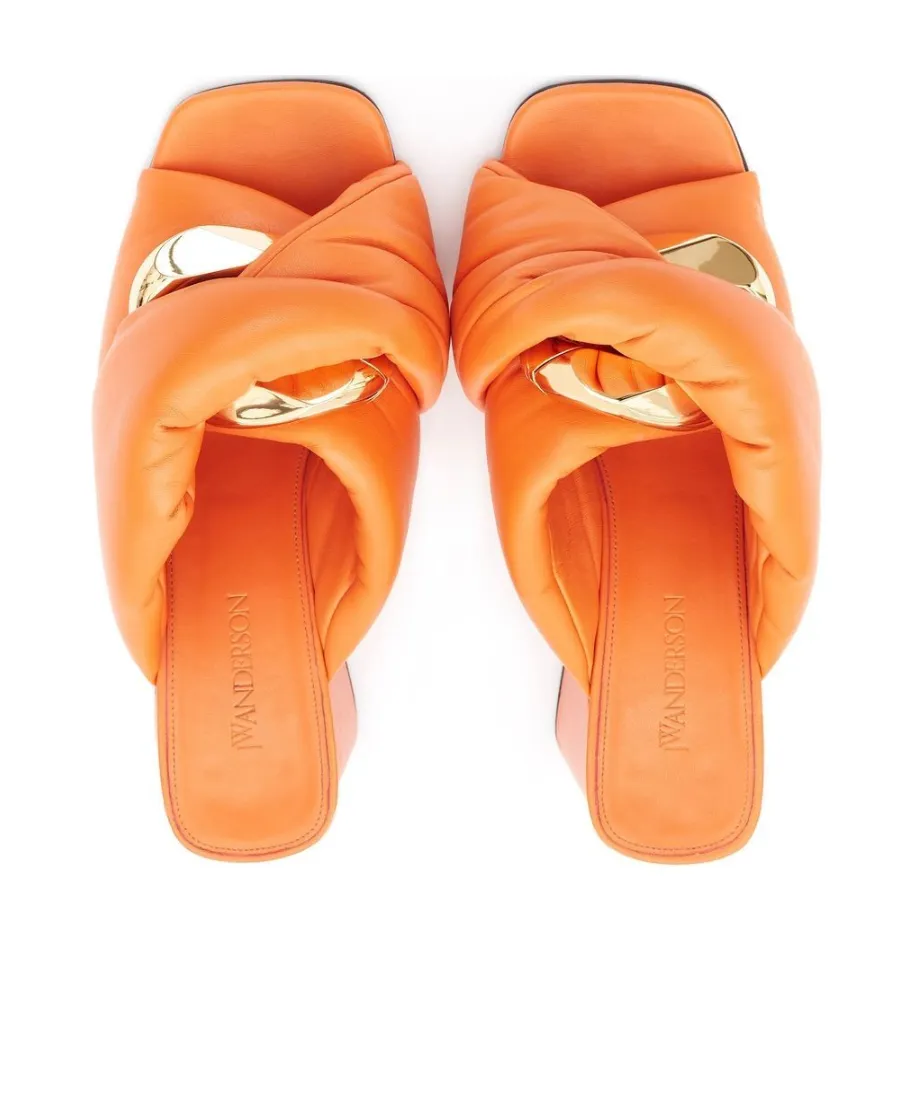 Logo High-Heeled Sandals
