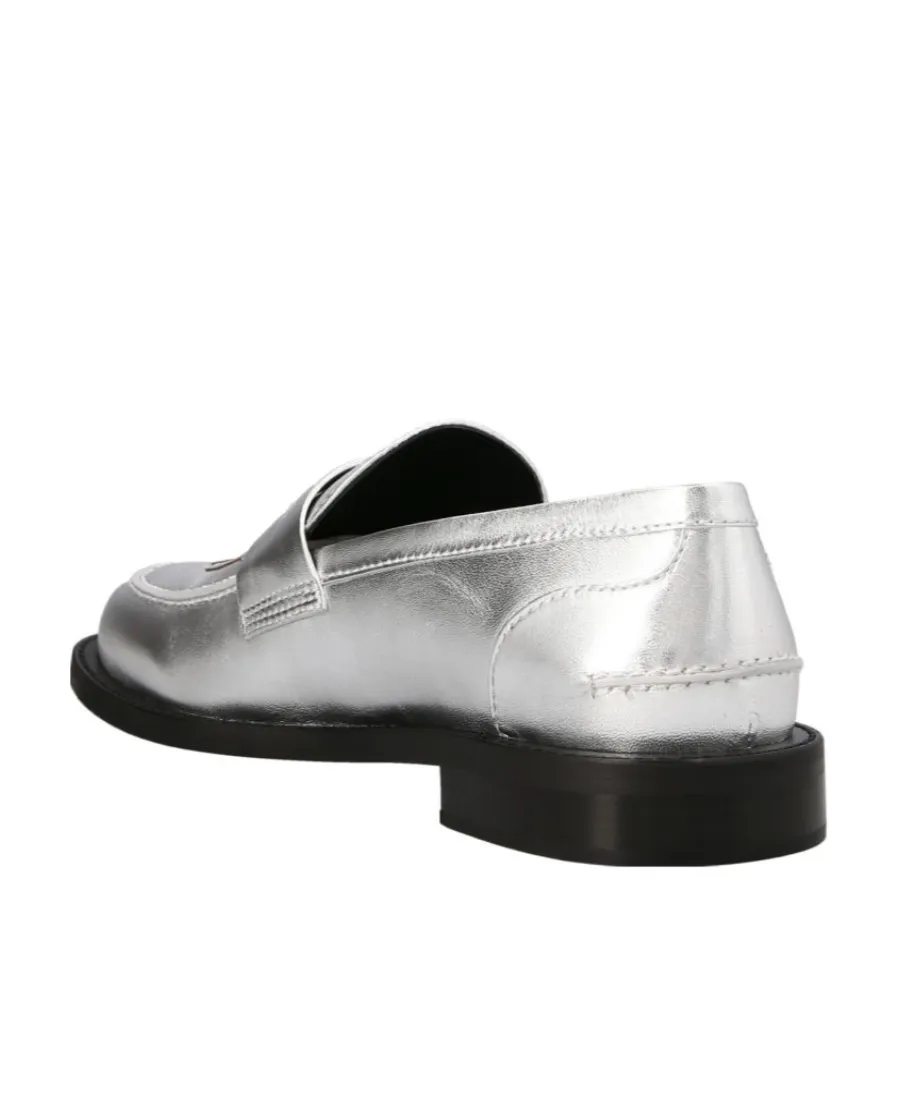 Round Toe Slip-On Loafers