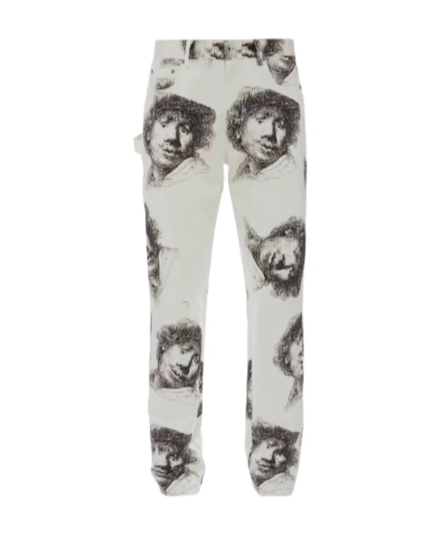 Rembrandt Graphic-Print Trousers