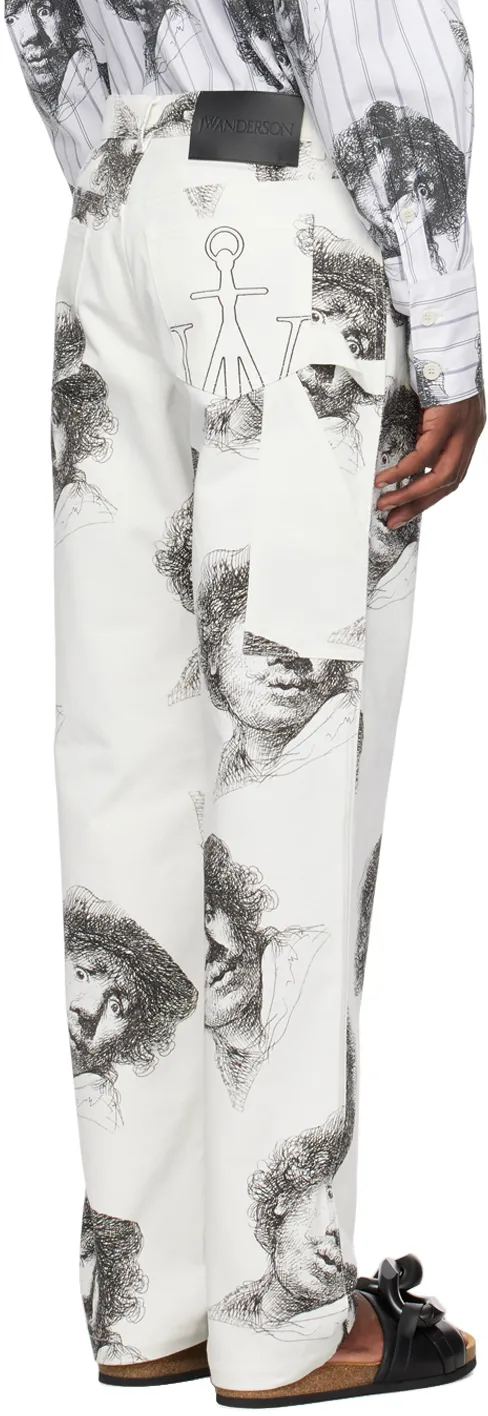 Rembrandt Graphic-Print Trousers