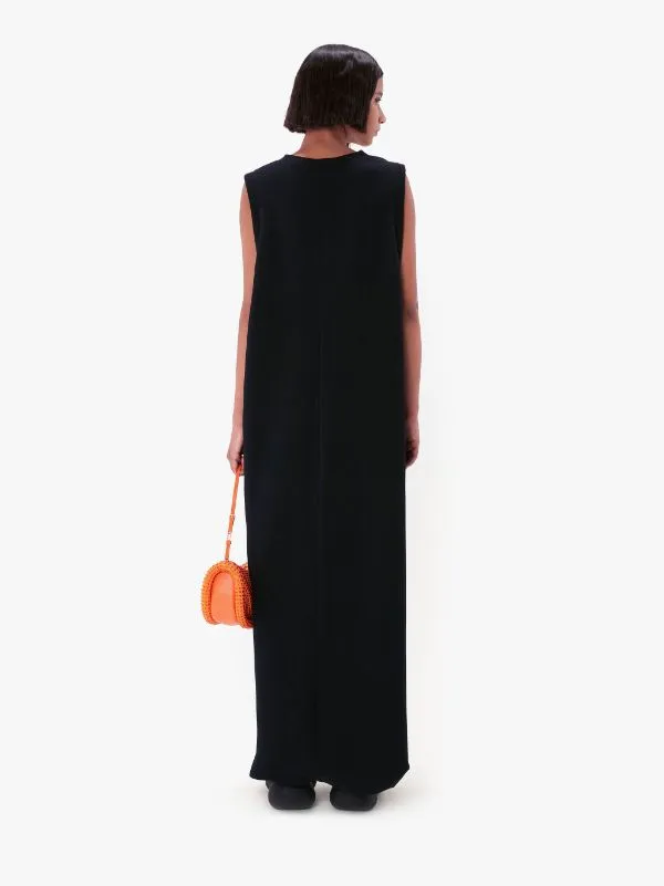 Twist-Front Maxi Dress