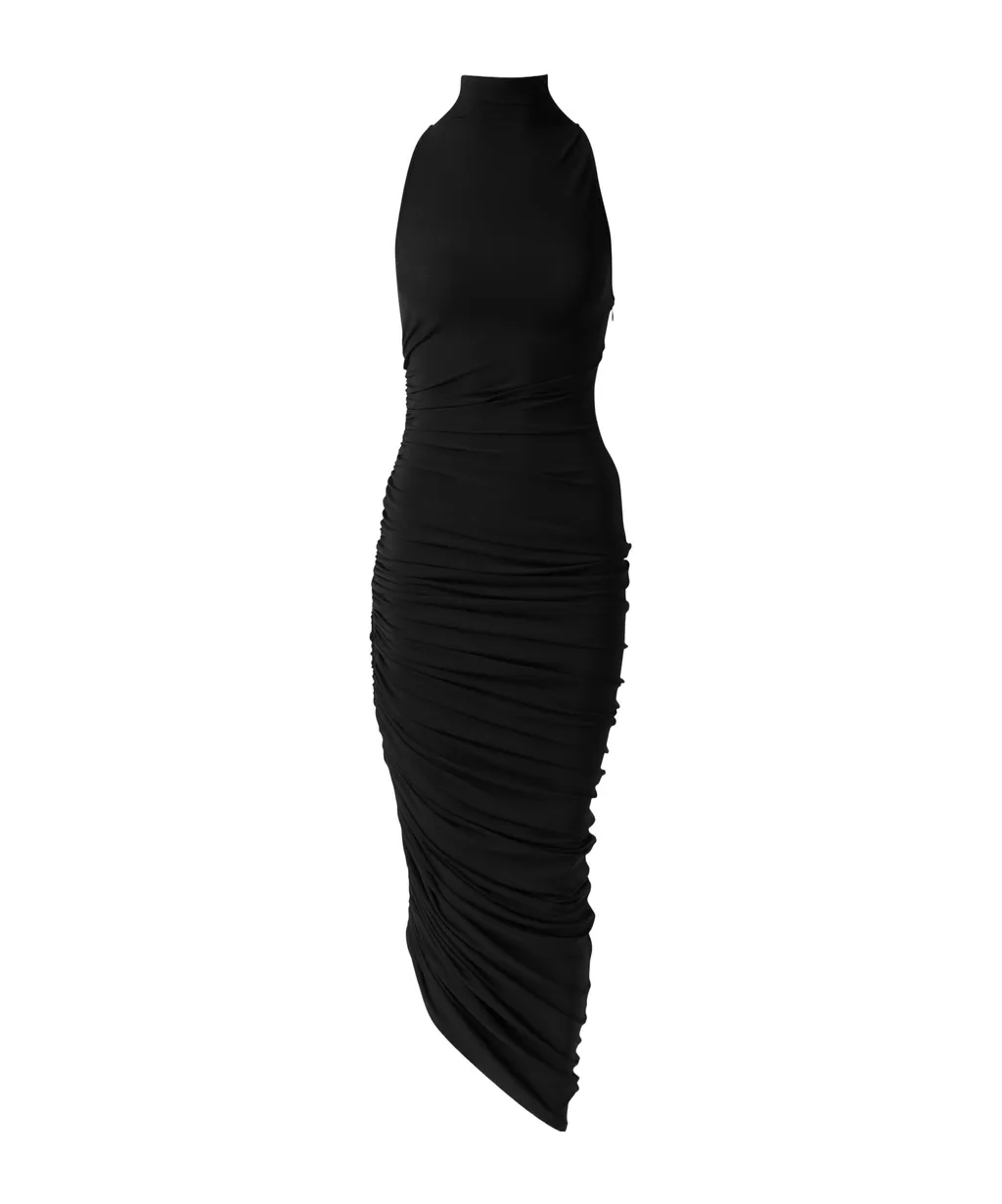 Asymmetric Sleeveless Dress