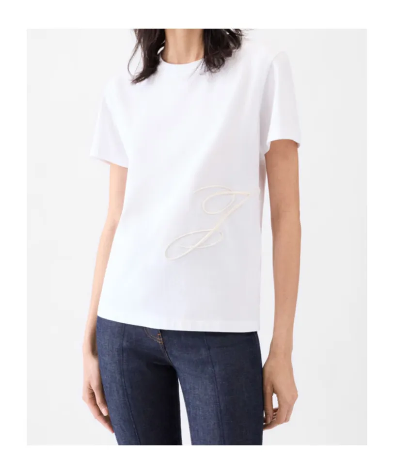 The J Crewneck T-Shirt