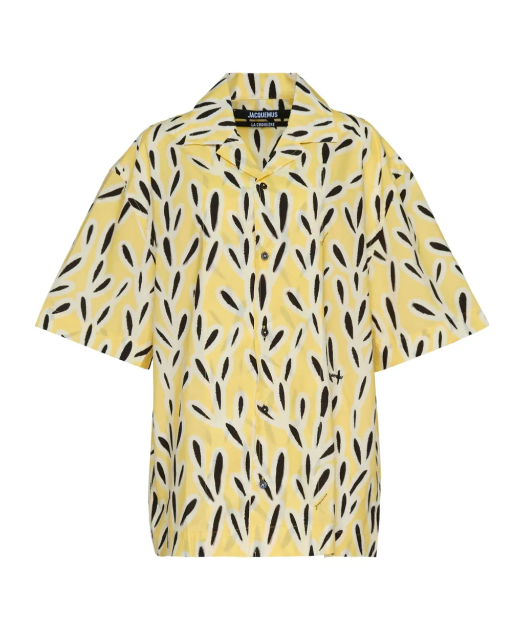 Graphic Print Short-Sleeve Shirt
