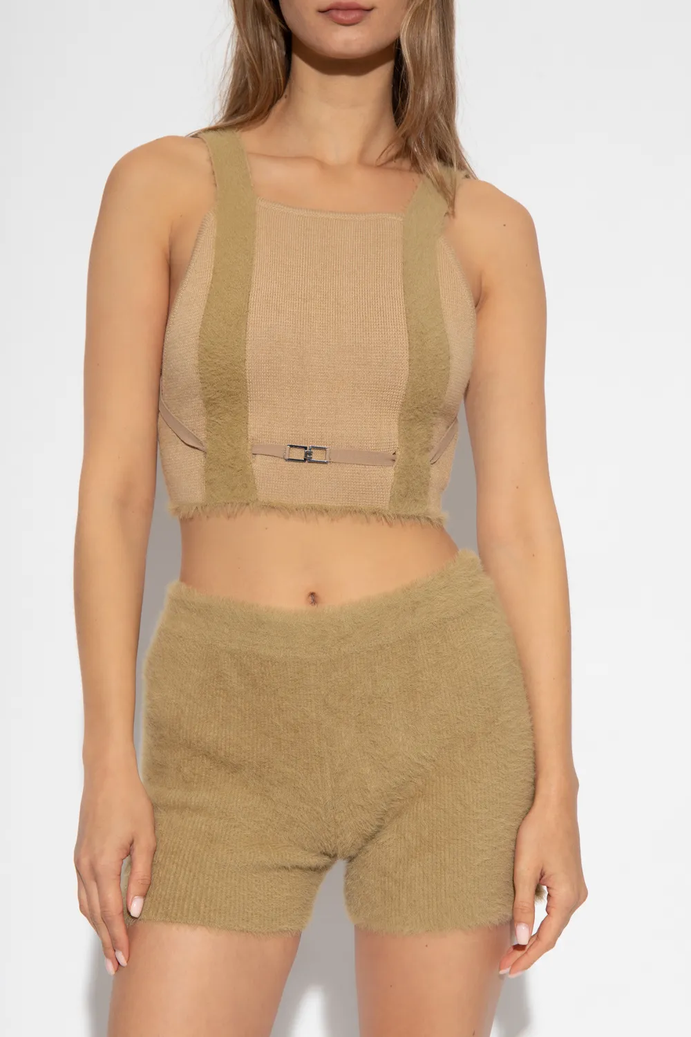 Backless Knitted Vest Top