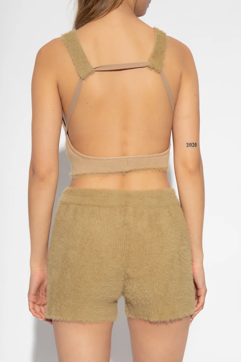 Backless Knitted Vest Top