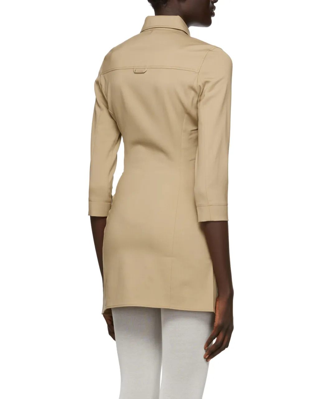 Ruched Long-Sleeved Top