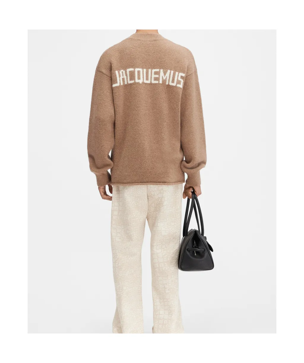Logo Detailed Knitted Jumper