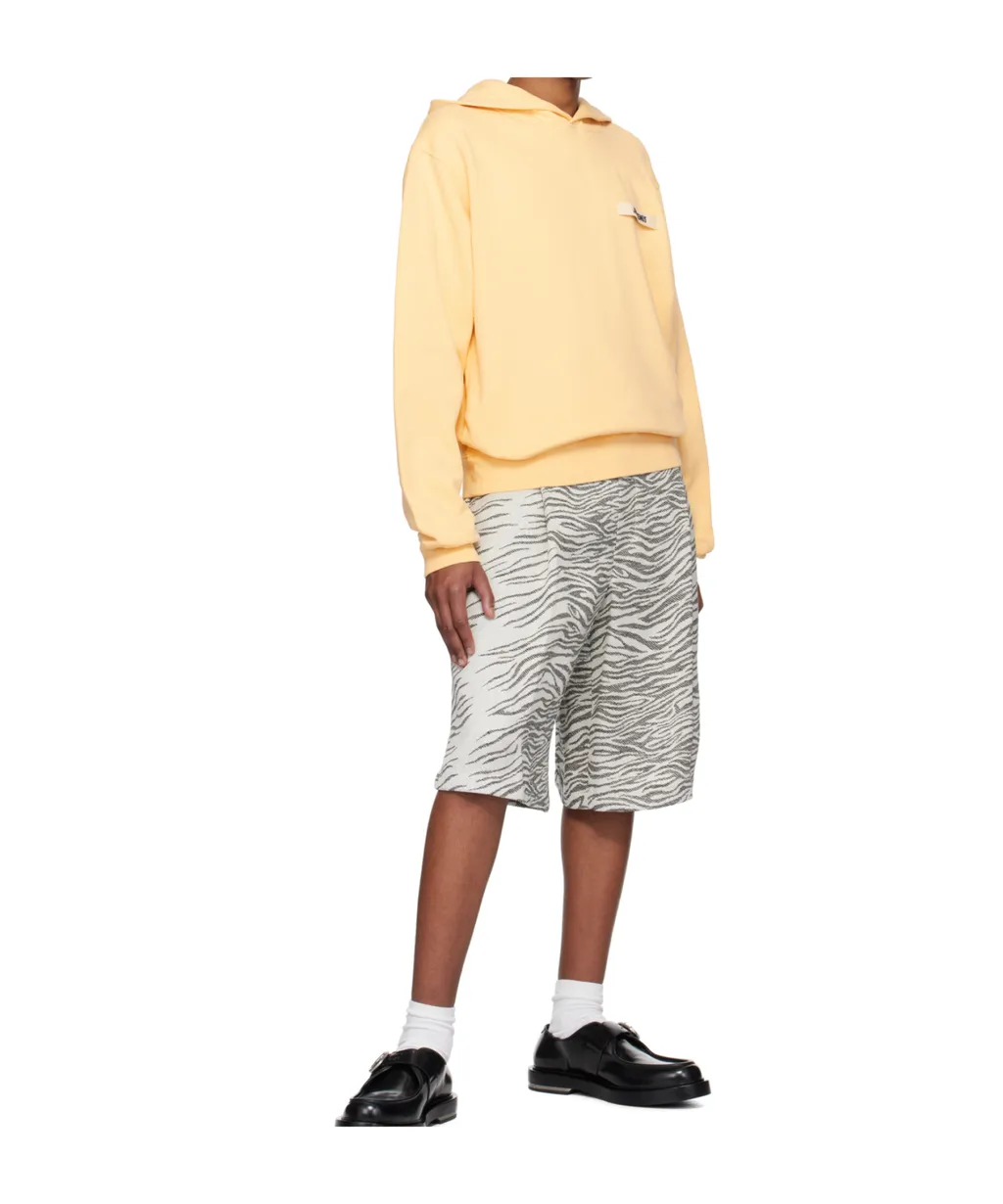 Logo Patch Long Sleeved Hoodie