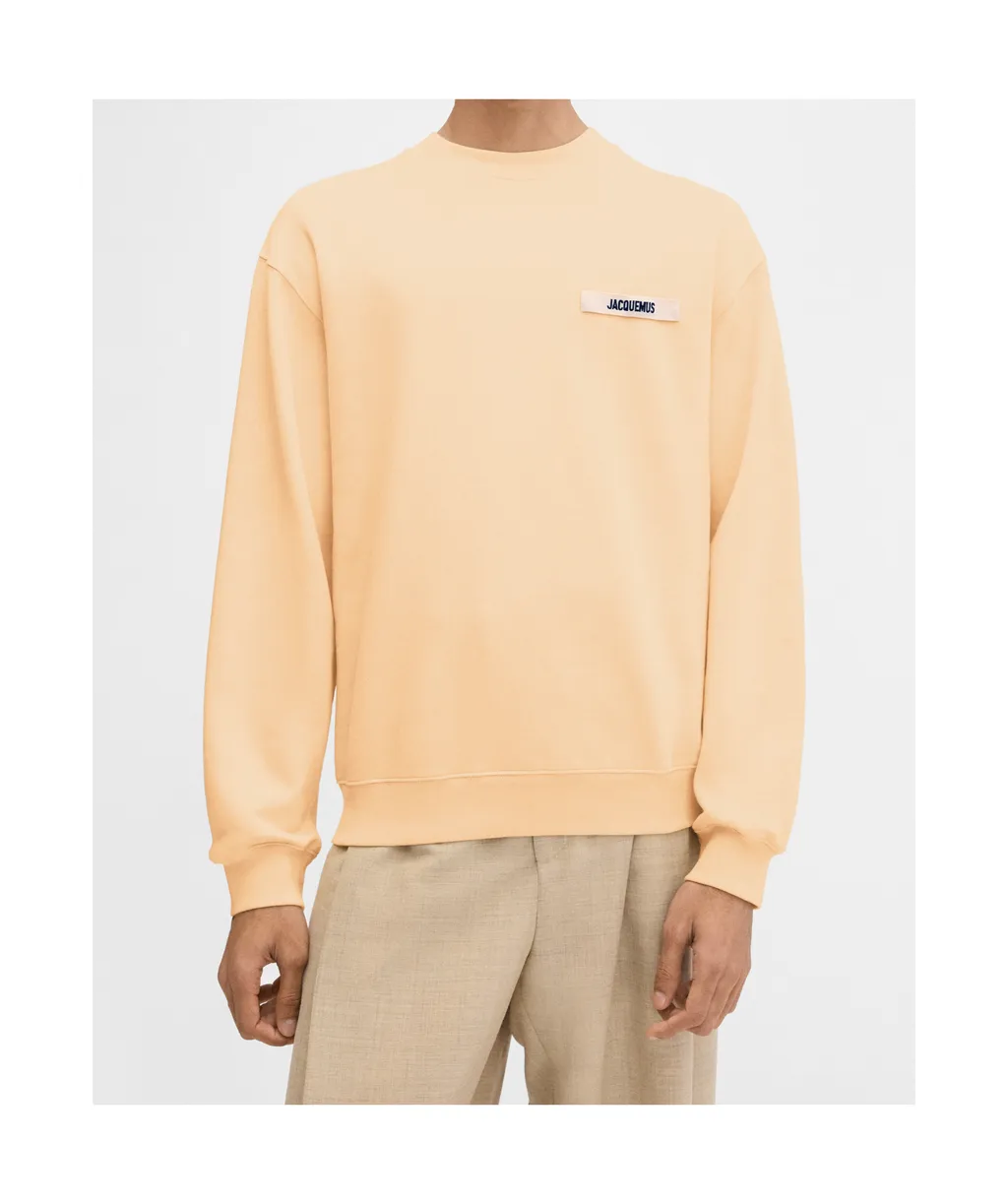 Logo Patch Crewneck Sweatshirt
