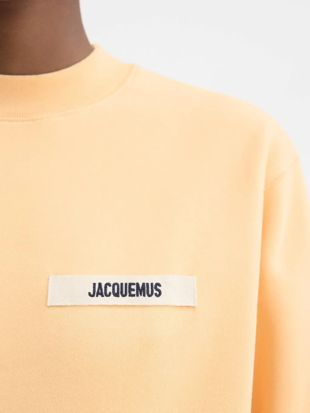 Logo Patch Crewneck Sweatshirt