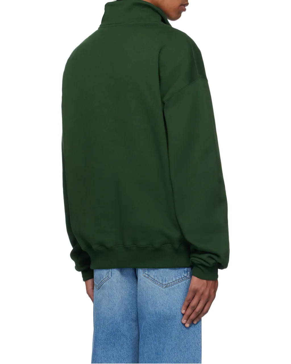 Zip Turtleneck Sweatshirt