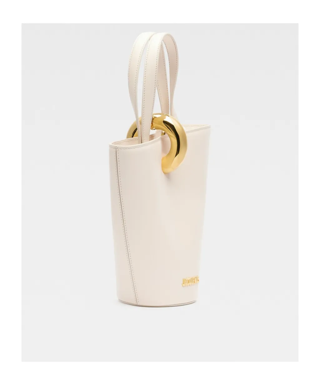 The Small Bambola Asymmetric Mini Bucket Bag