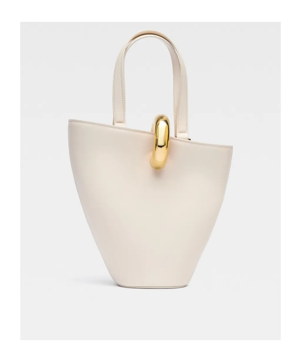 The Small Bambola Asymmetric Mini Bucket Bag
