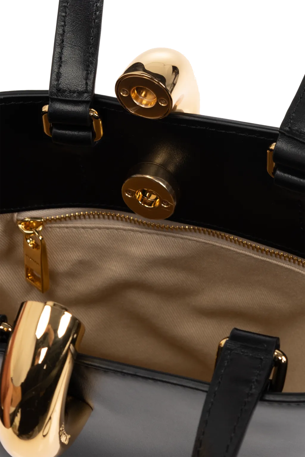 The Small Bambola Asymmetric Mini Bucket Bag