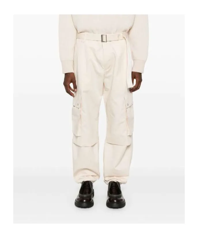 Le Cargo Slub Texture Trousers