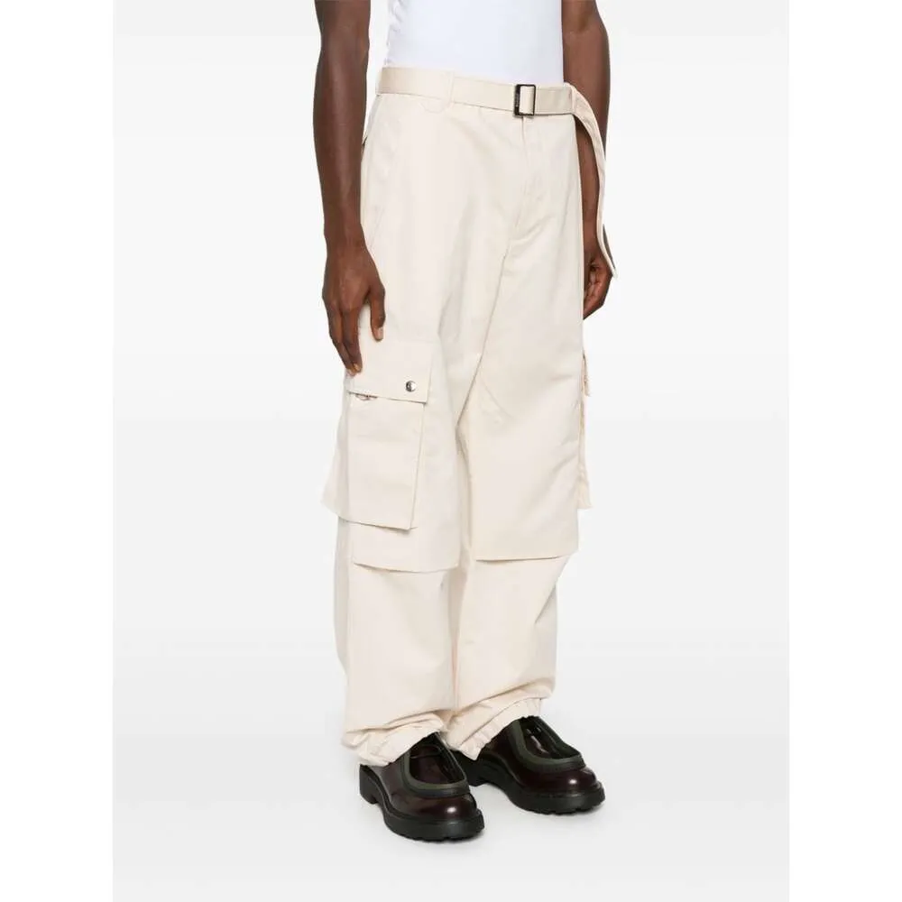 Le Cargo Slub Texture Trousers