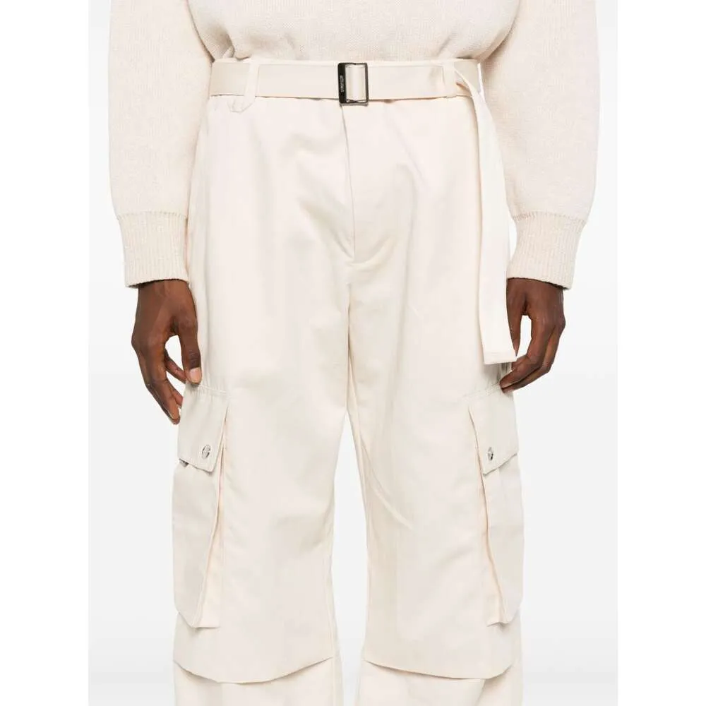 Le Cargo Slub Texture Trousers