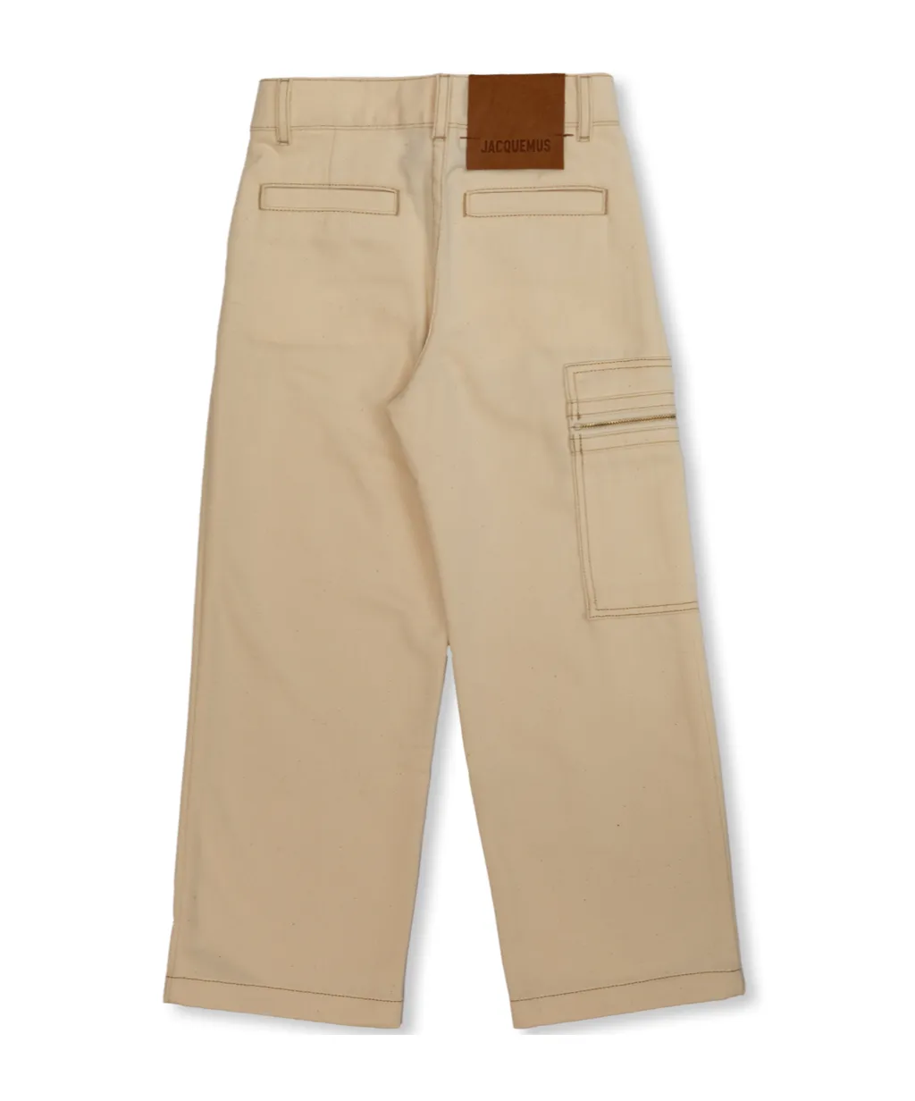 Belt-Loop Casual Pants