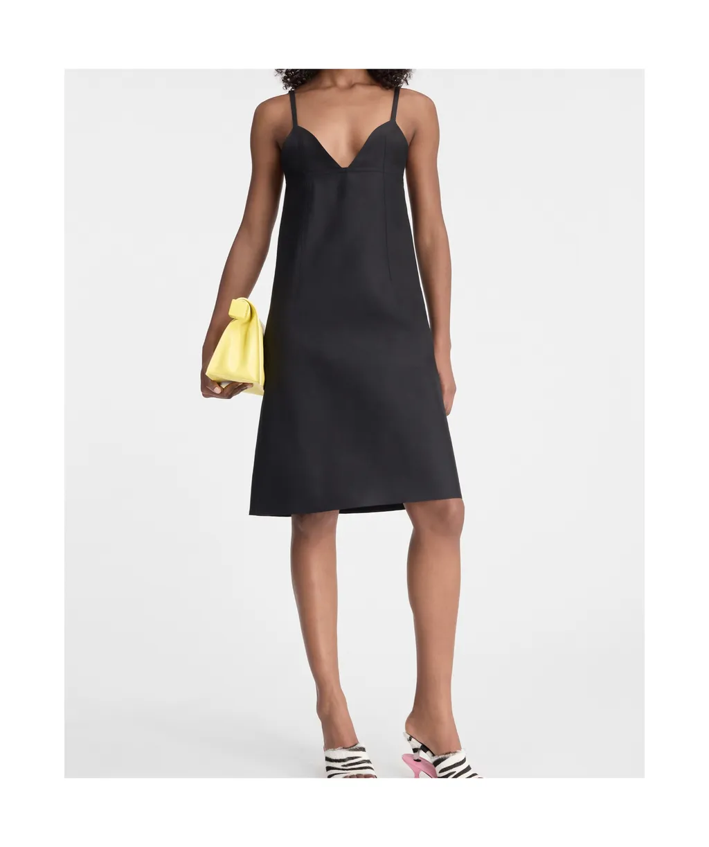 Sleeveless Wool Dress