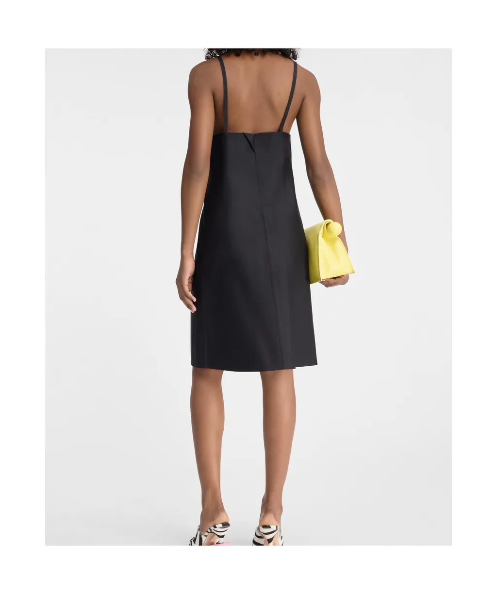 Sleeveless Wool Dress