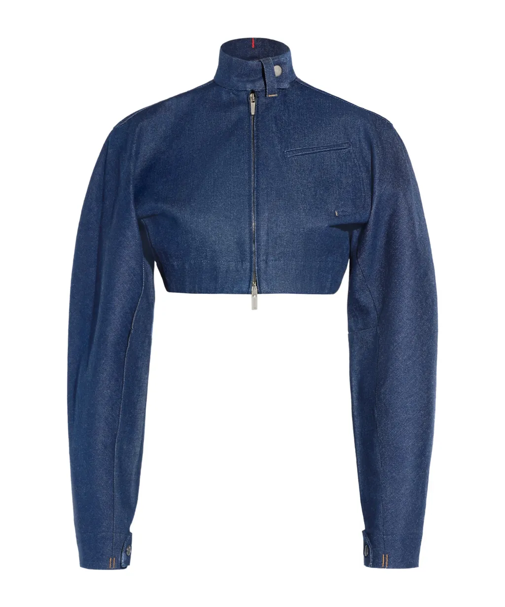 Cabrio Denim Cropped Jacket