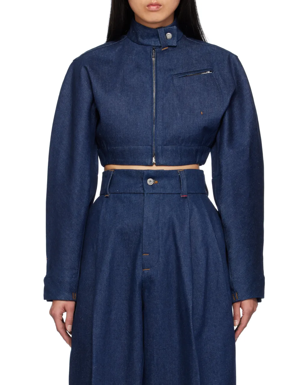 Cabrio Denim Cropped Jacket