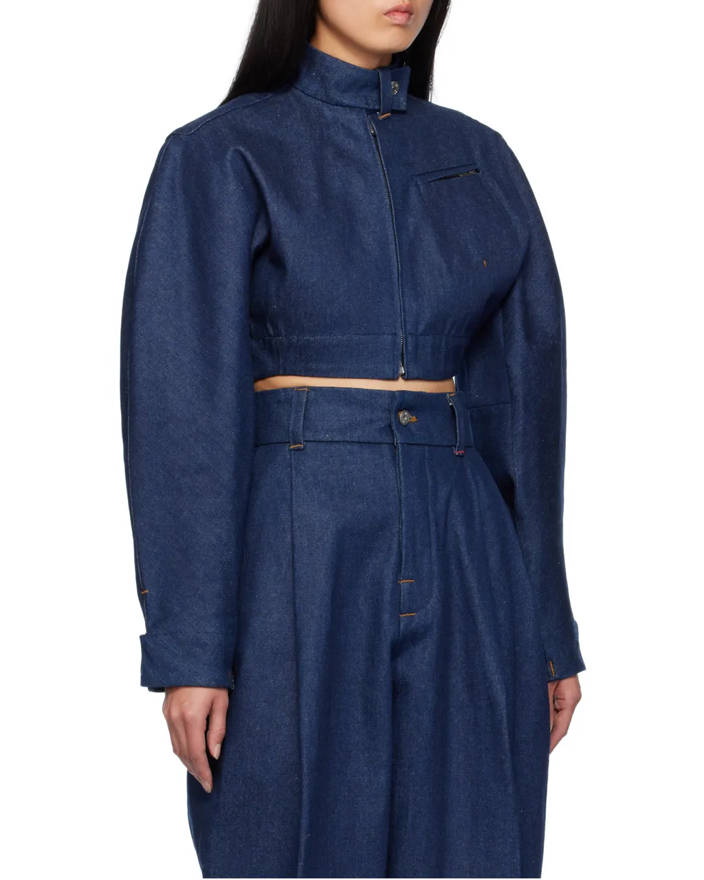 Cabrio Denim Cropped Jacket