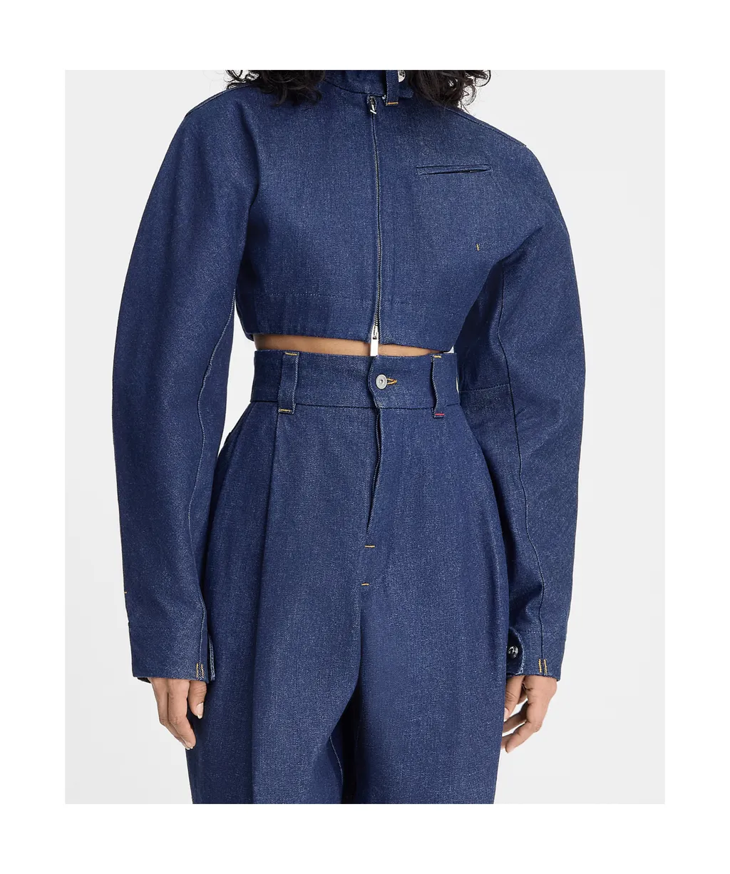 Cabrio Denim Cropped Jacket