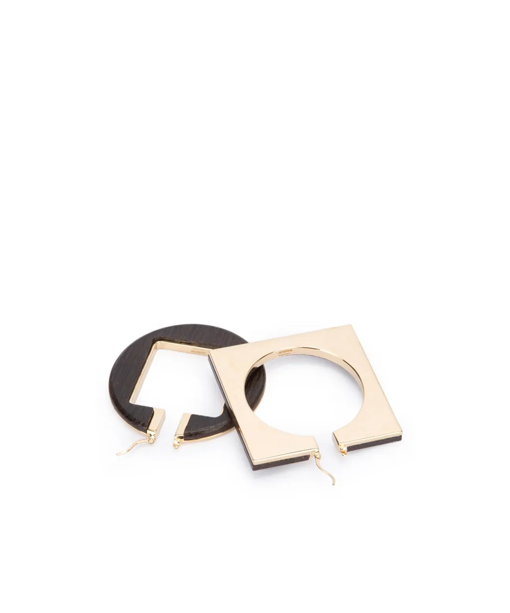 The Rond Carré Hoops Earrings