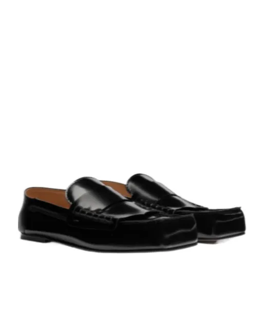 Square-Toe Flat Shoes