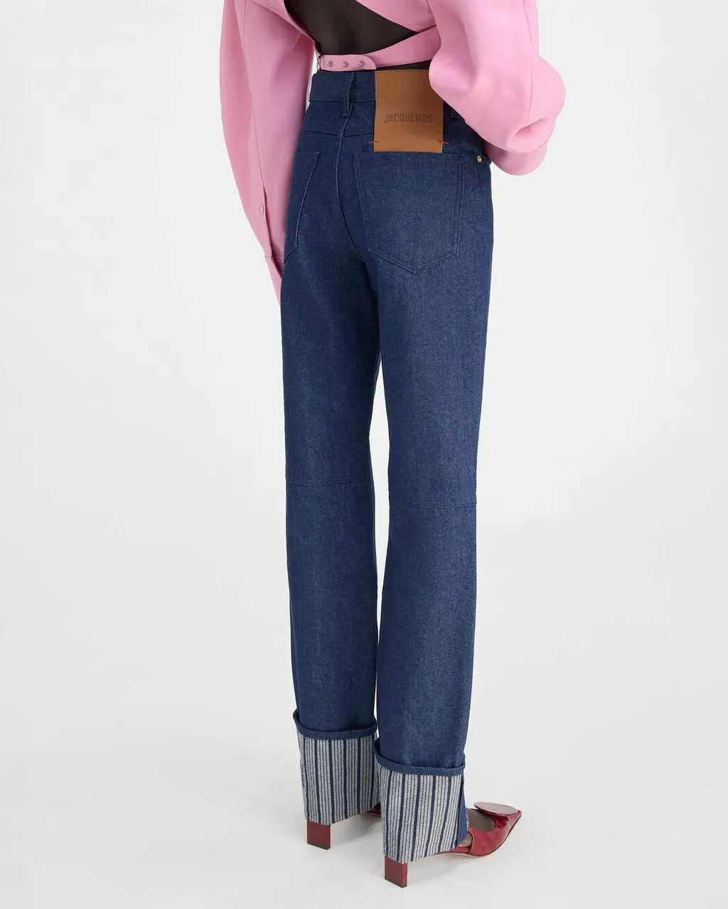 Le De-NÎMes Droit Straight Leg Jeans